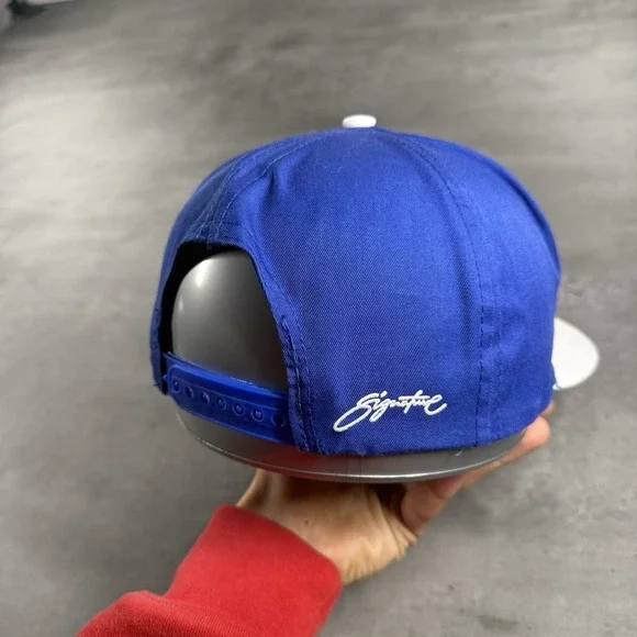 Vintage 80s Duke Blue Devils Snapback Hat Trucker Cap Signature Sportswear 1984‎